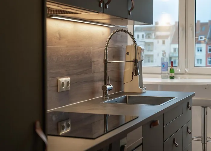 Kiel, Renovierte Innenstadtwohnung, 24h Check-in, 2 Kostenlose Fahrraeder